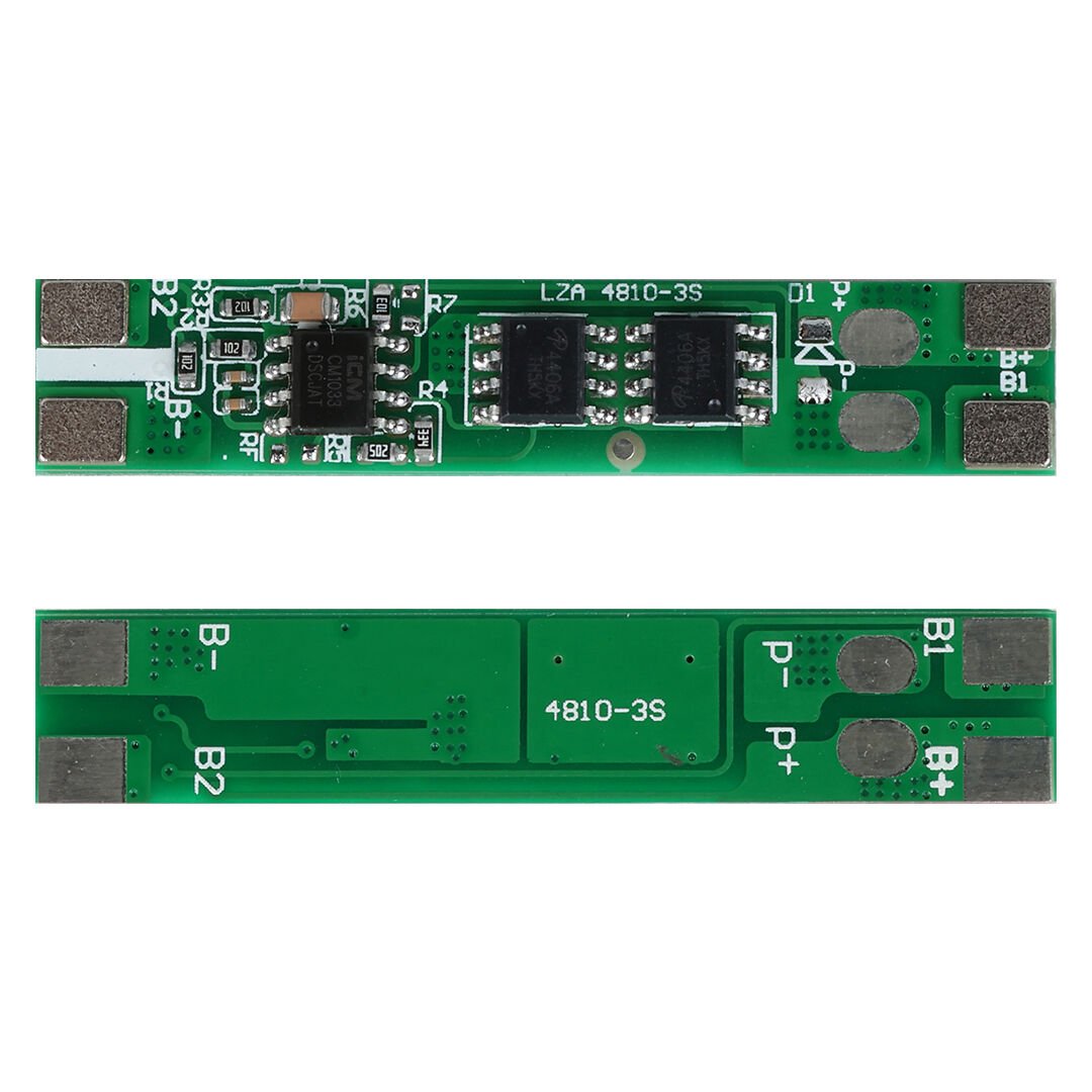 Ayt 3S 11.1 Volt 5 Amper 18650 Şarj Deşarj Koruma Kartı