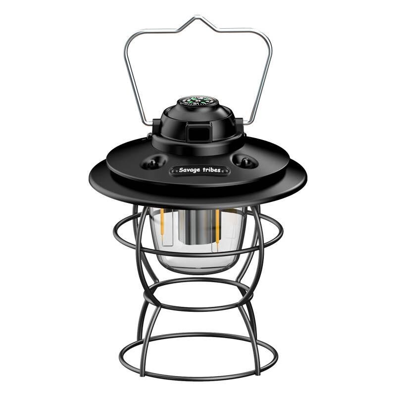 Ayt Powermaster PM-16042 Retro Led Şarjlı 3 Işık Modlu Aydınlatma Feneri Kamp Lambası Aydınlatma