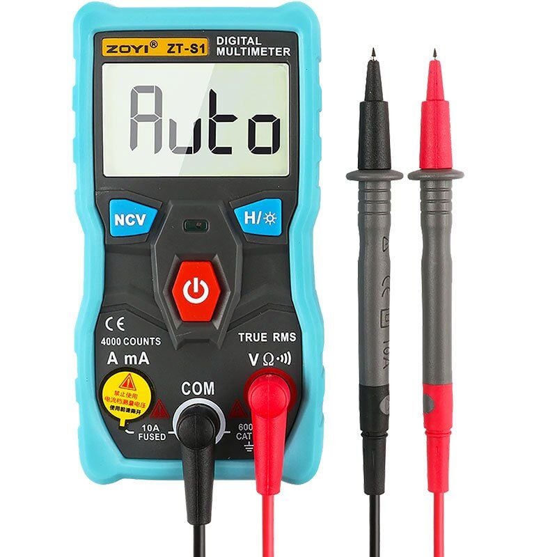 Zoyi ZT-S1 Otomatik Akım Voltaj Ölçer Dijital Multimetre Avometre