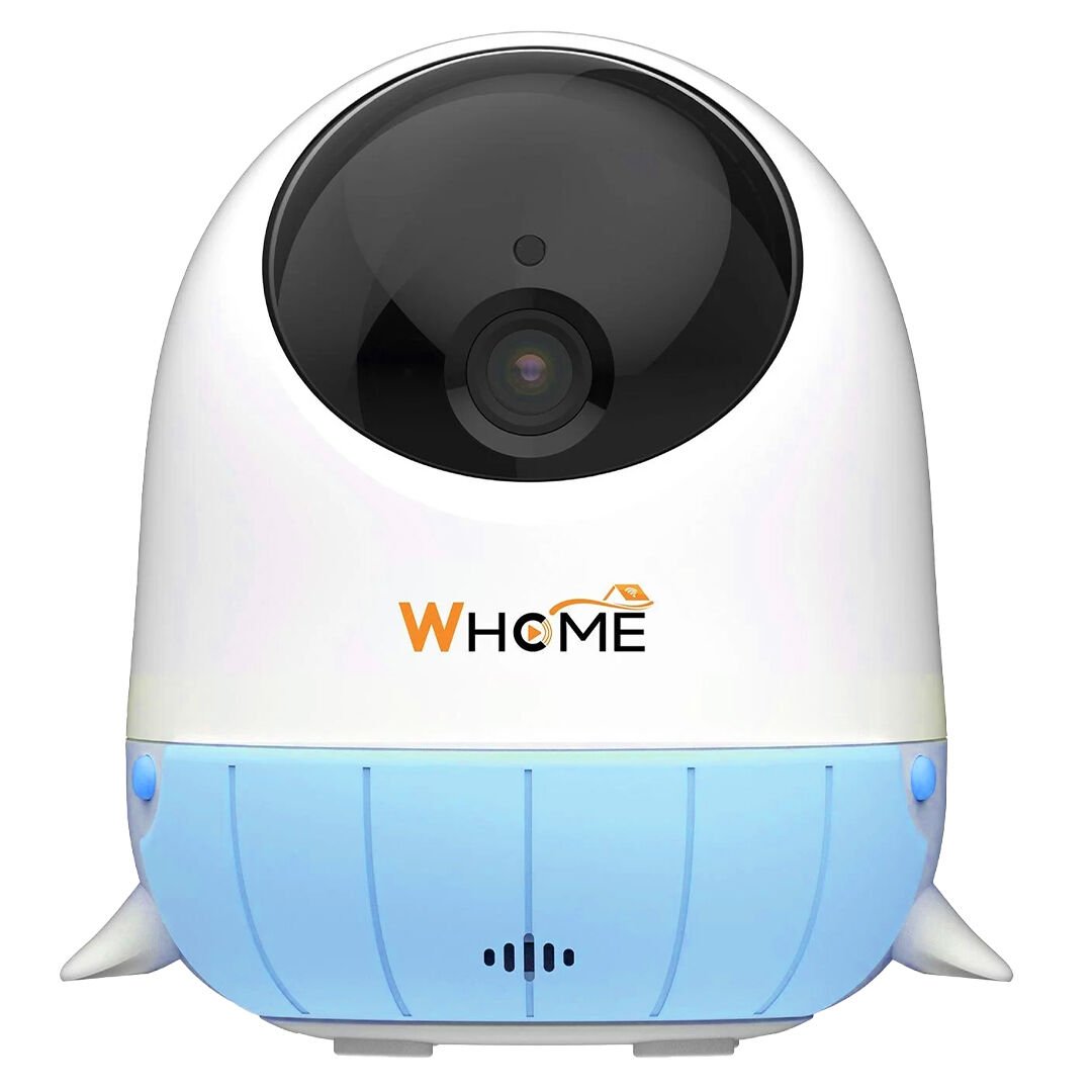 Ayt Whome Yapay Zeka Desteli 360 Derece Dönebilen Gece Görüşlü Mavi Wifi İp Bebek Güvenlik Kamerası Kart Destekli