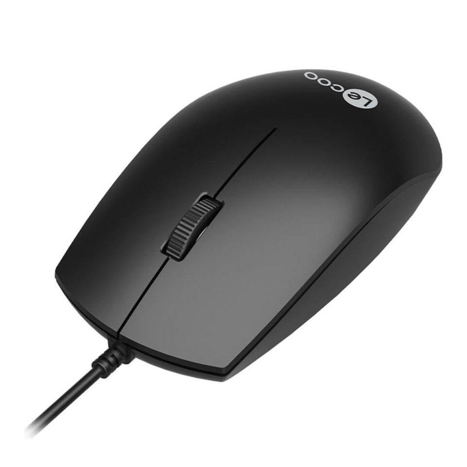 Lenovo Lecoo MS100 USB Kablolu 1000DPI Siyah Optik Mouse