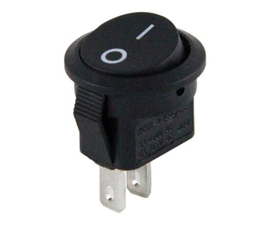 Ayt Mini Yuvarlak Işıksız ON OFF Anahtar Aç Kapa Anahtarı 2 Pin IC-134E