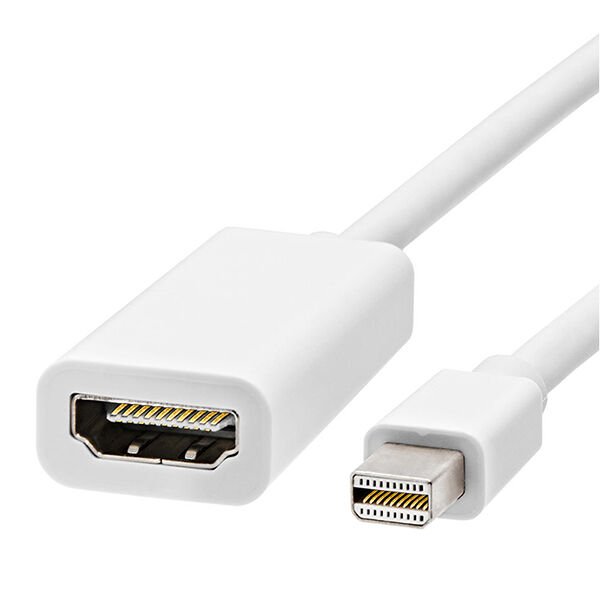 Ayt Mini Display To HDMI 15 Cm Çevirici Kablo Display Girişini Hdmi Çıkışına Dönüştürücü Kablo Soket