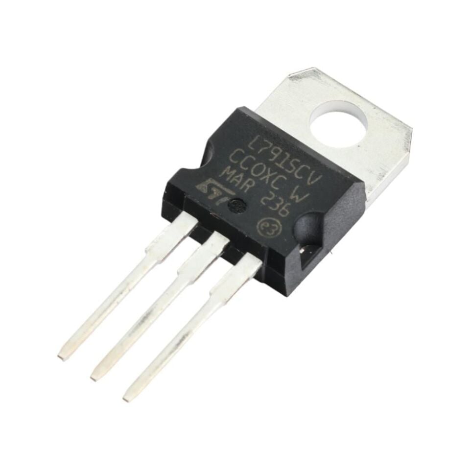 Ayt UA 7915 TO-220 Voltaj Regulatör IC ST Entegre Devre Transistör