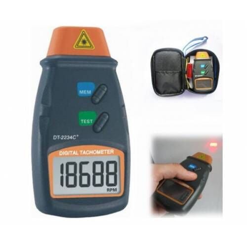Ayt AEK-Tech DT2234-C Lazer Takometre Motor Devir Hızı Ölçer
