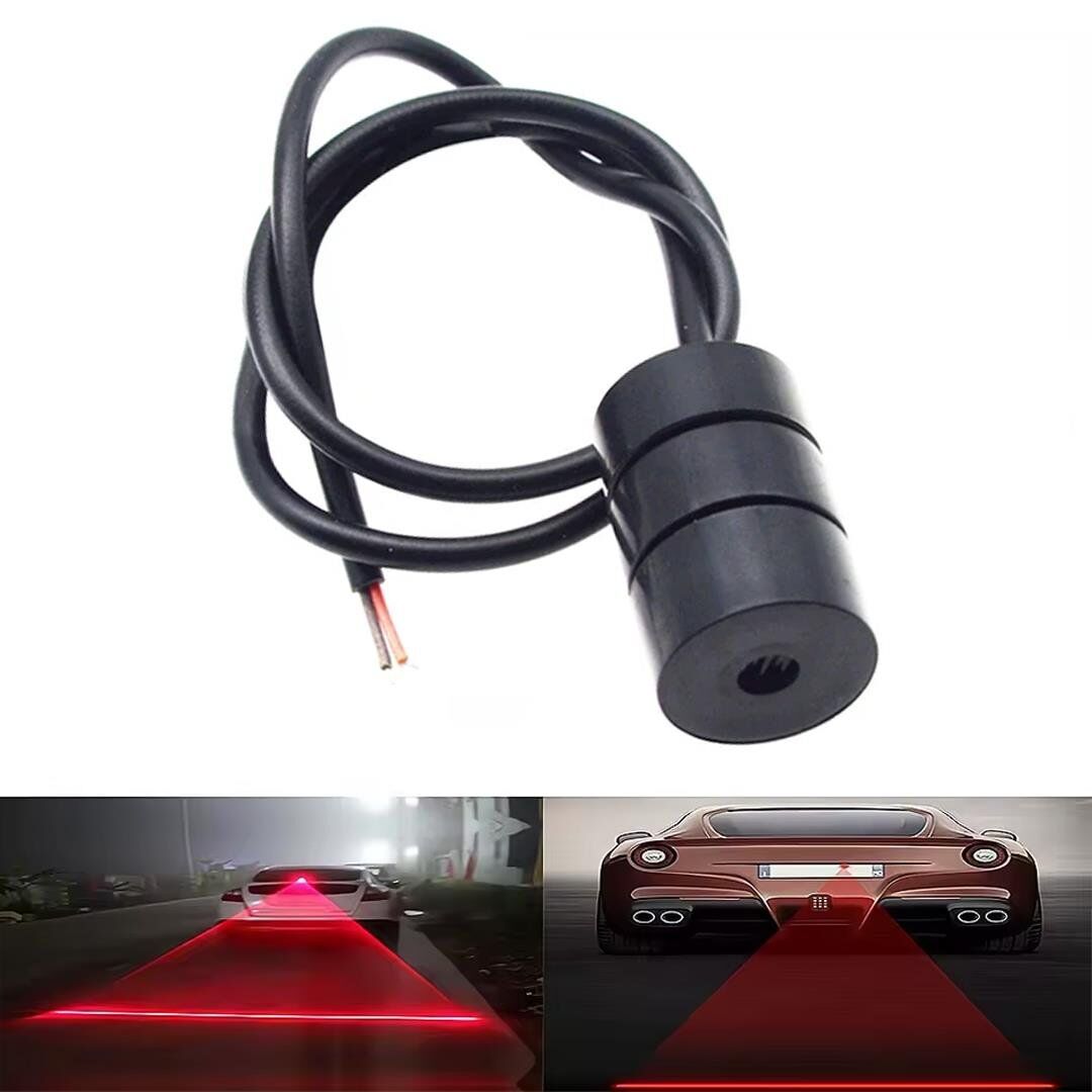 Ayt Powermaster Pm-26970 Motosiklet Otomobil Araba Arka Stop Ikaz Lazer Lamba Takip Mesafesi Lambası