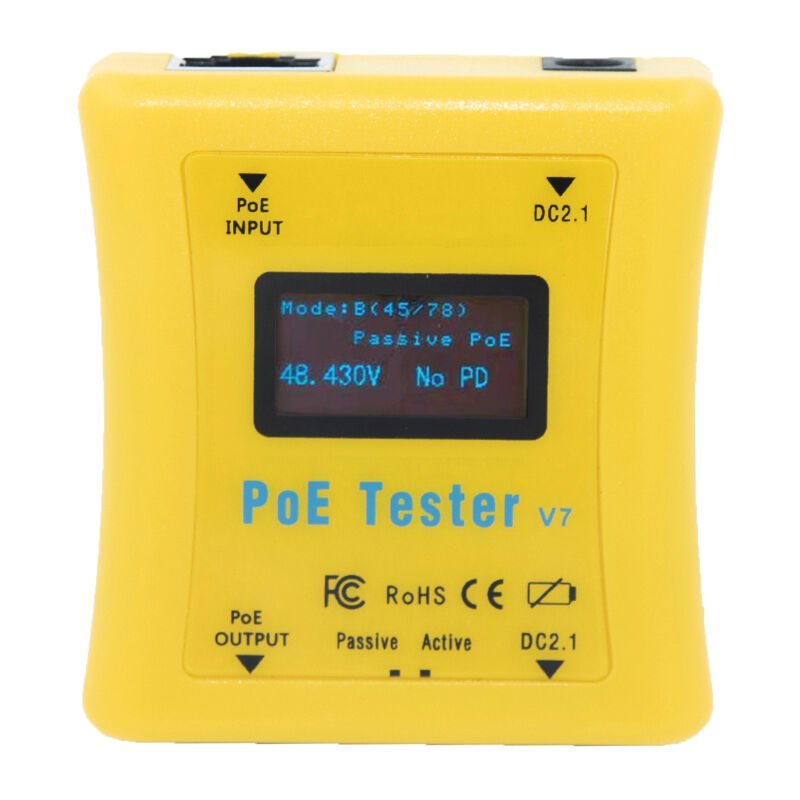 Ayt Powermaster Gigabit Inline Poe Test Cihazı ve Dedektörü 10-100-1000