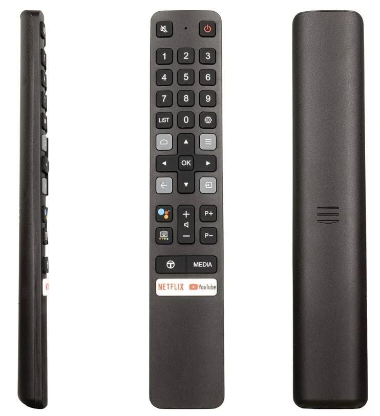 Ayt Weko TCL RM-L1673 V2 Netflix Prime Video TCL Chanel Youtube Tuşlu TCL Lcd Led TV Kumanda RC901V RC802V
