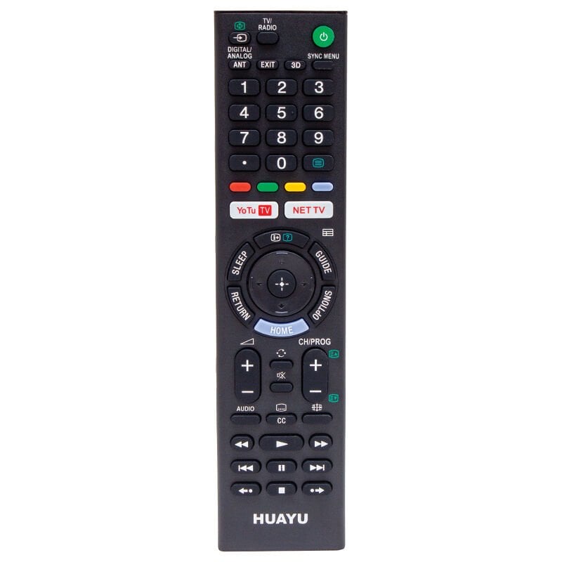 Ayt Sony Uyumlu RM-L1370EU Youtube Netflix Tuşlu Lcd Led Tv Kumandası Uzaktan Kumanda