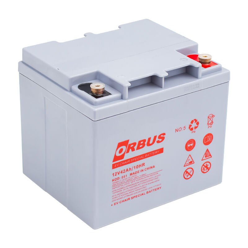 Orbus 12 V 42 Amper Engelli Araç Aküsü 197x165x175 Mm Yeni Tarihli Taze Akü