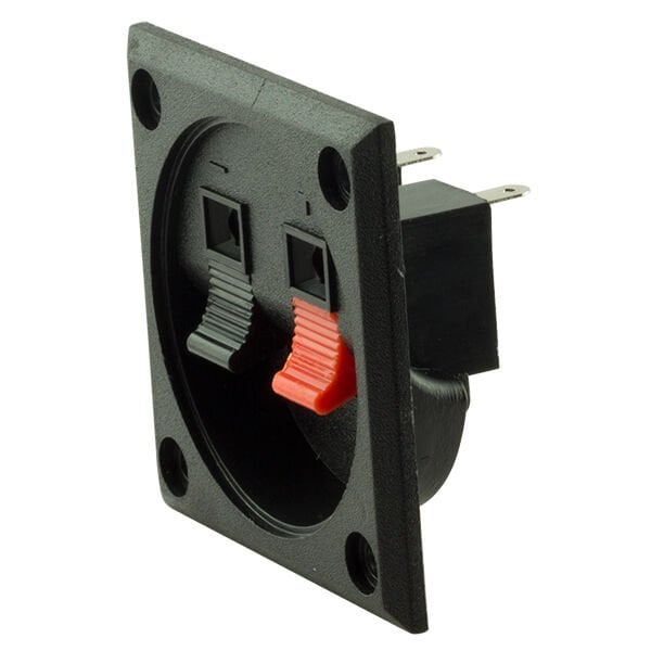 İKİLİ KARE 5.5CMX5.5 CM HOPARLÖR TERMİNALİ