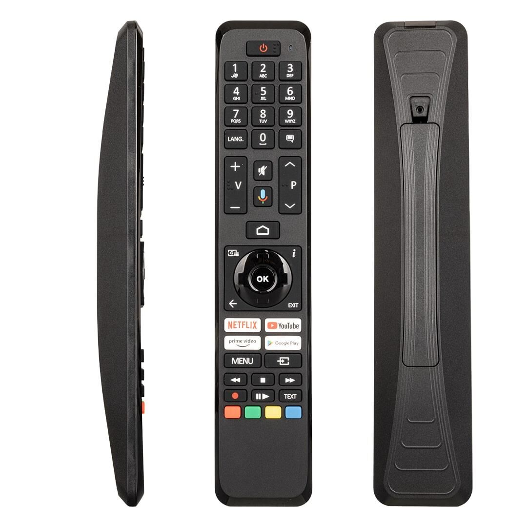 Ayt KL VS-V4 Vestel Netflix-Youtube-Google Play-Prime Video Tuşlu Ses Komutlu Lcd Led Tv Kumanda