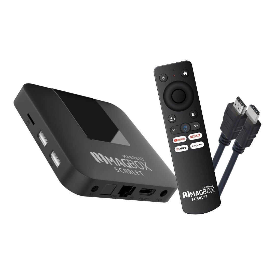 Ayt Magbox Magroid Scarlet 16 GB HDD 2 GB Ram 2.4G H313 Cpu Android Tv Box İ p Tv Destekli