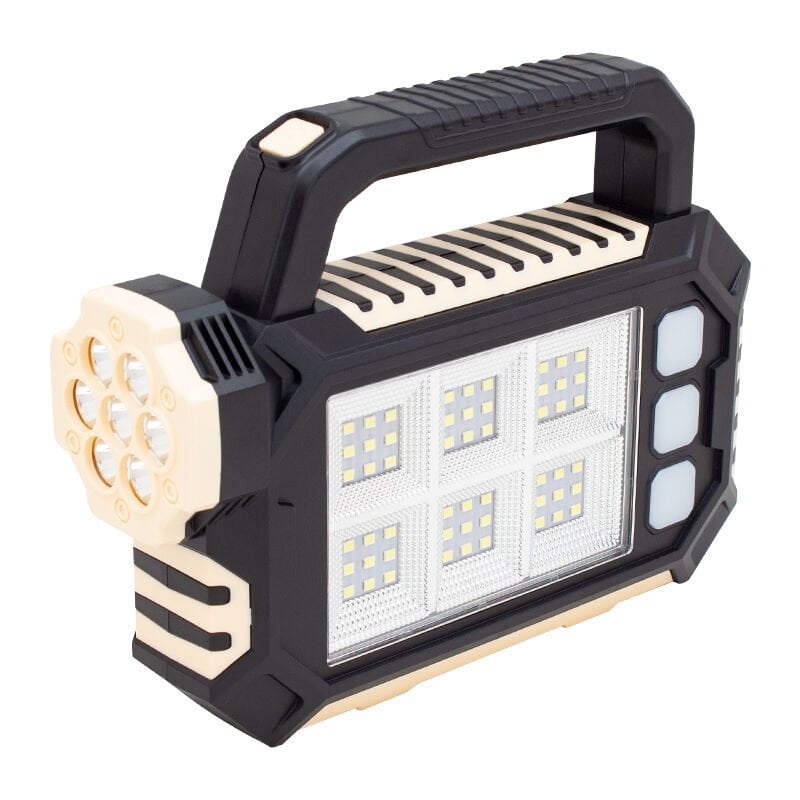 Ayt Powermaster 3 Modlu 54 Smd Ledli Taşınabilir Solar Güneş Enerjili Kamp Lambası Aydınlatma Işıldak El Feneri