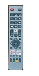 Sharp Sh-V5 Netflix Prime Video Youtube Tuşlu Lcd Led Tv Kumandası Uzaktan Kumanda