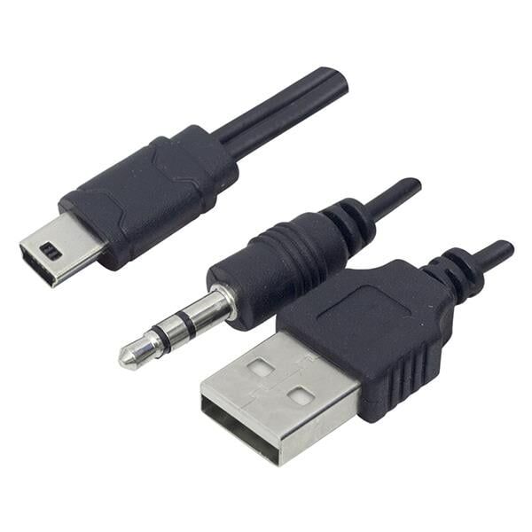 Ayt Powermaster USB To Aux-5 Pin Kablo Ses Bombası Bluetooth Hoparlör Kablosu