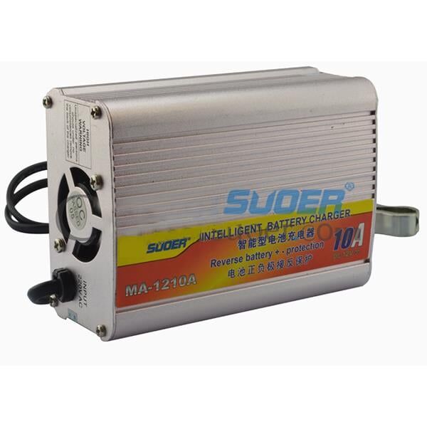 Ayt Powermaster MA-1210A 12 Volt 10 Amper Akıllı Hızlı Akü Şarj Cihazı Oto Araç Motosiklet Karavan Analog Amper Göstergeli