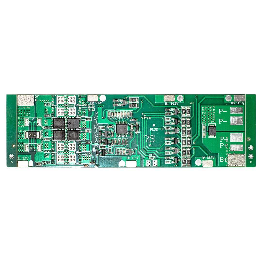 Daly DL-6757 7S 24 Volt 10 Amper 18650 Pil Şarj-Deşarj Koruma Kartı