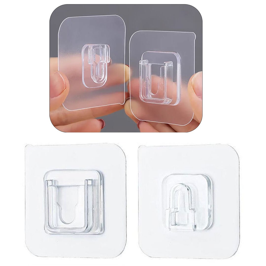Ayt Sunup Askı Aparatı Ayarlanabilir Çift Taraflı Kendinden Yapışkanlı Askı Aparatı 10 Lu Paket