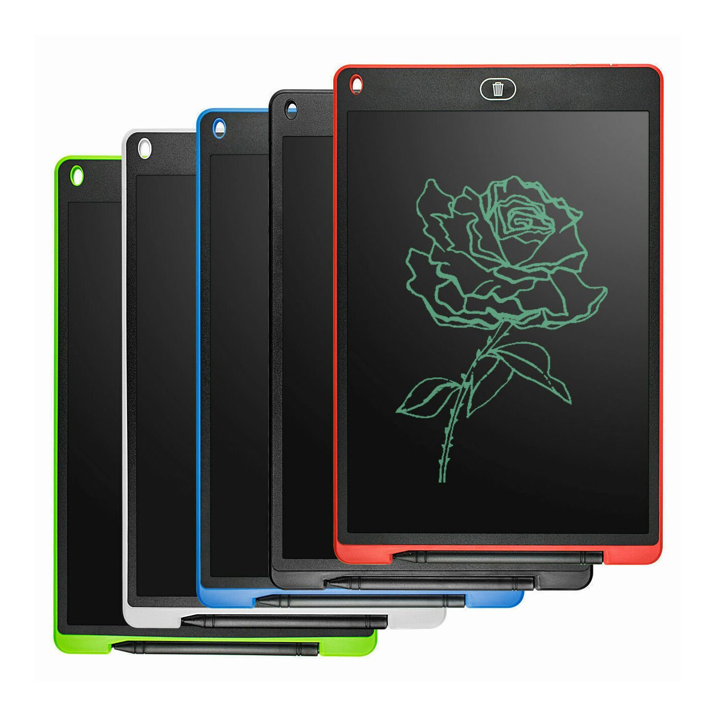 Powermaster 8.5 İnç Dijital Kalemli Lcd Çizim Yazı Tahtası Grafik Not Yazma Eğitim Tableti