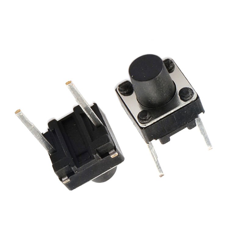 Ayt Tact Switch Şaseli 6x6x3.5 Mm 2 Bacak IC-200A C9 Buton
