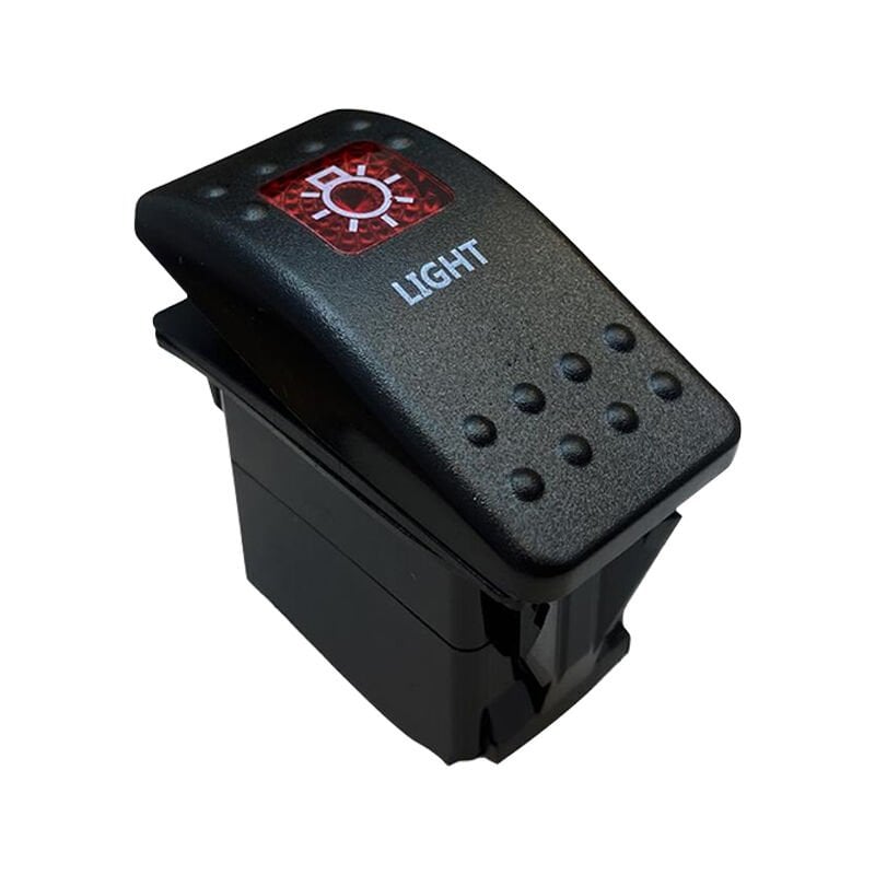 Ayt Lamba Sembollu Lambalı Işıklı Araç On Off Aç Kapa Anahtar Düğme Oto İçin 12-24 Volt Switch 3 Pinli