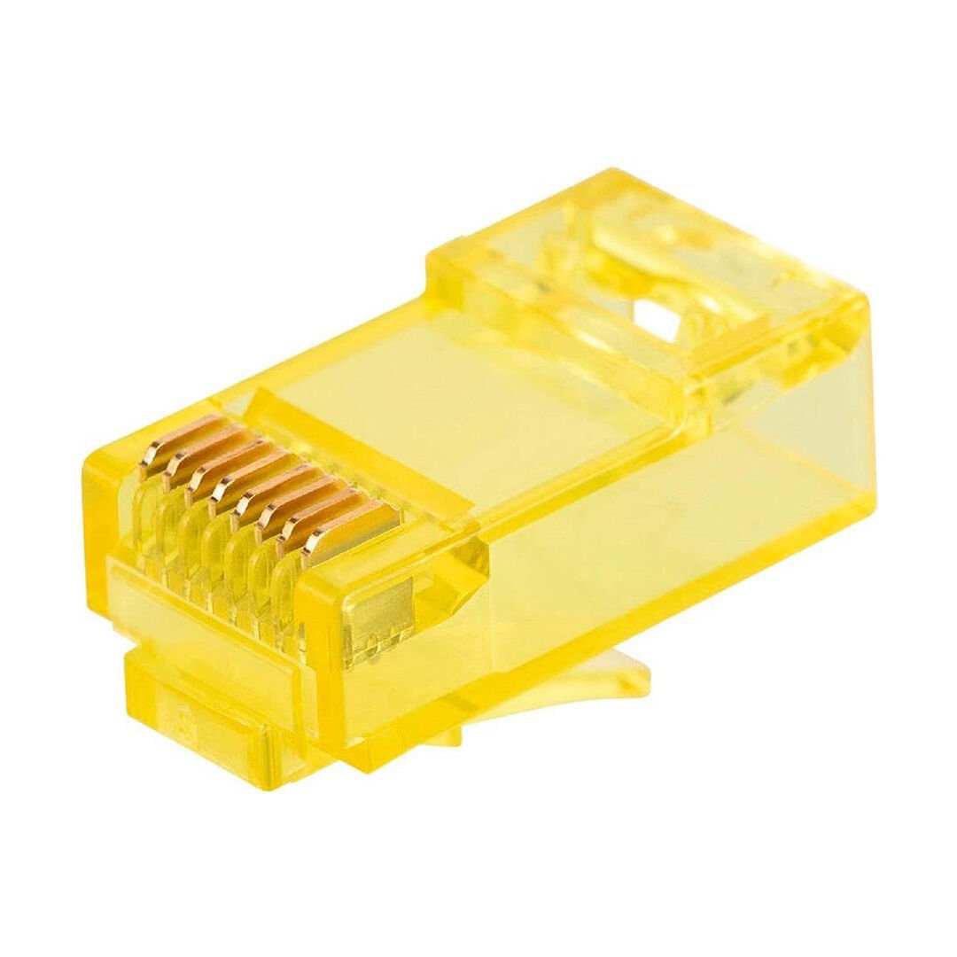 Powermaster Pm-22700 Rj45 Cat6 8P 8C İnternet Soketi 100 Lü Paket Ethernet Jack
