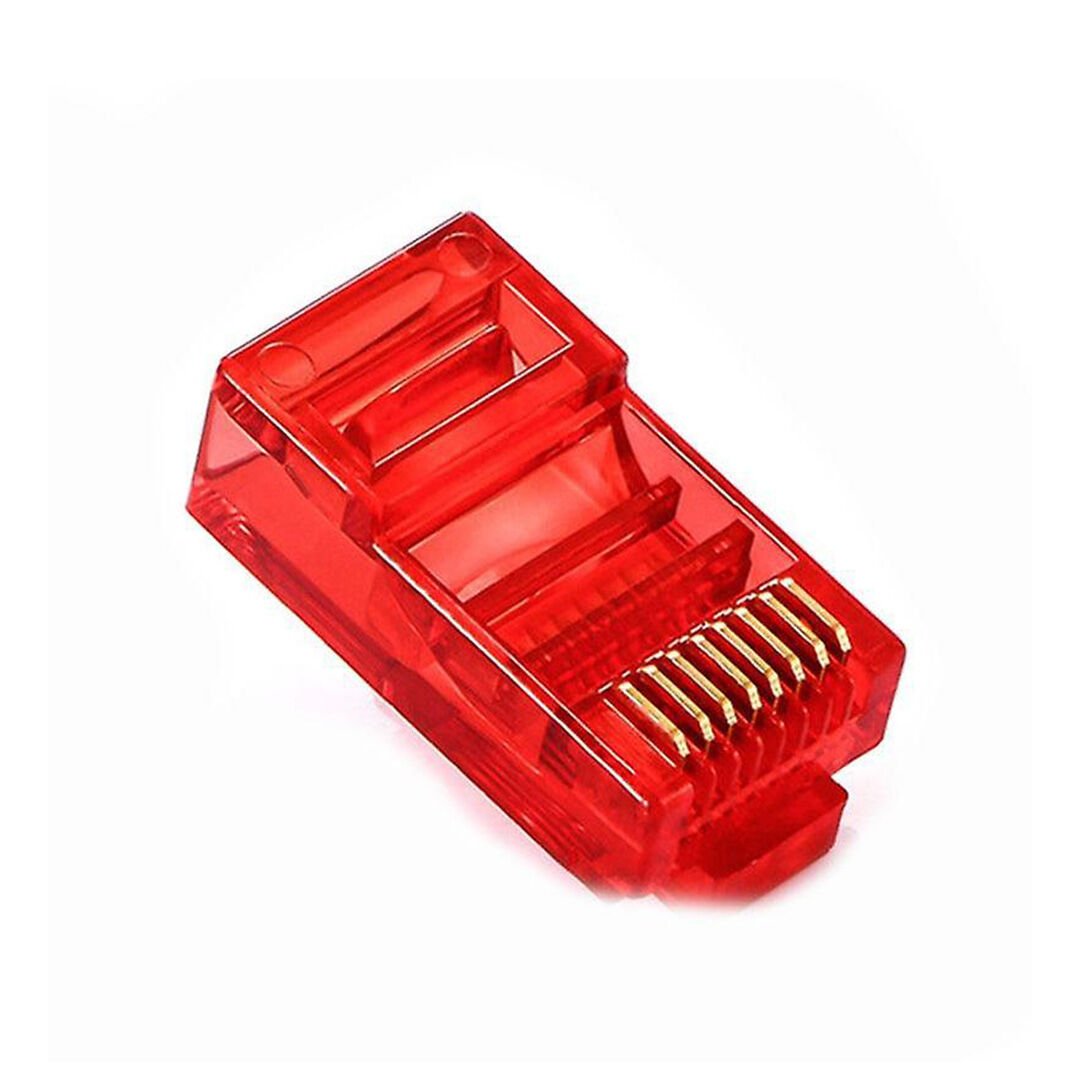 Powermaster Pm-22701 Rj45 Cat6 8P 8C İnternet Soketi 100 Lü Paket Ethernet Jack