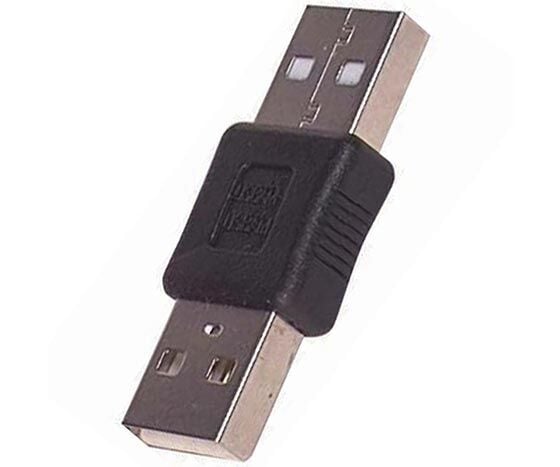 Powermaster PM-AM02 USB AM To AM Adaptör İki Ucu Erkek Usb Girişi Soket