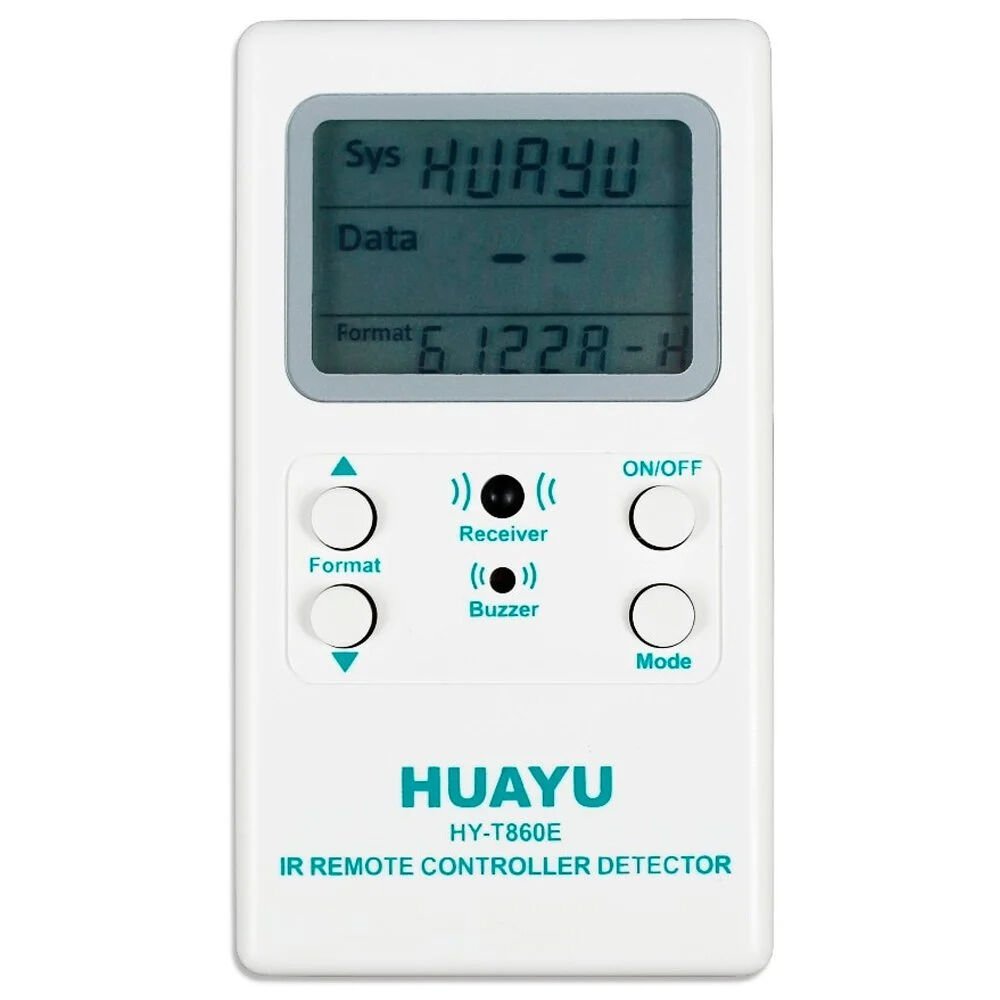 Huayu HY-T860E Dijital Data Okumalı Kumanda Test Cihazı Kumanda Çalışıp Çalışmadığını Ölçme Cihazı