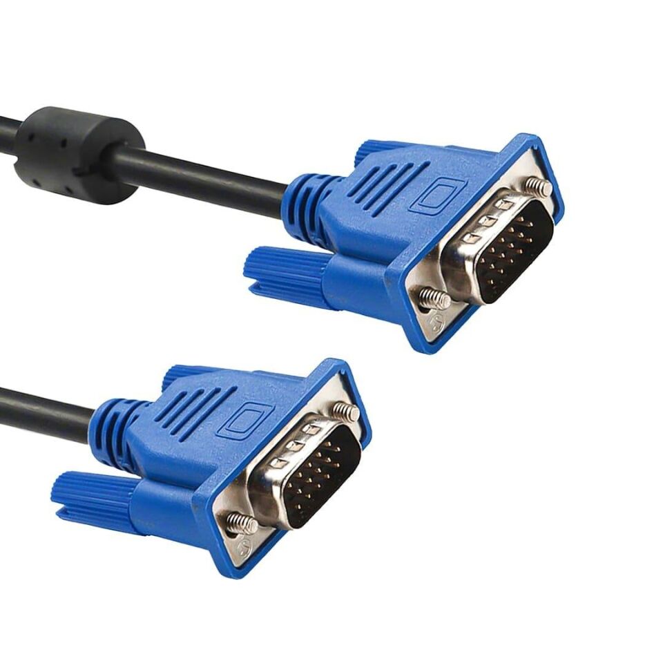 Powermaster PM-11163 15 Pin Erkek Erkek 3 Metre VGA Kablo