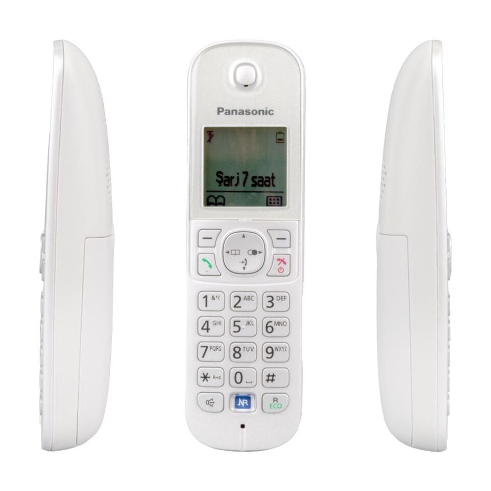 Panasonic KX-TG6811 Dect Telsiz Telefon Arayan Numarayı Gösterir Gelen Çağrı Engelleme