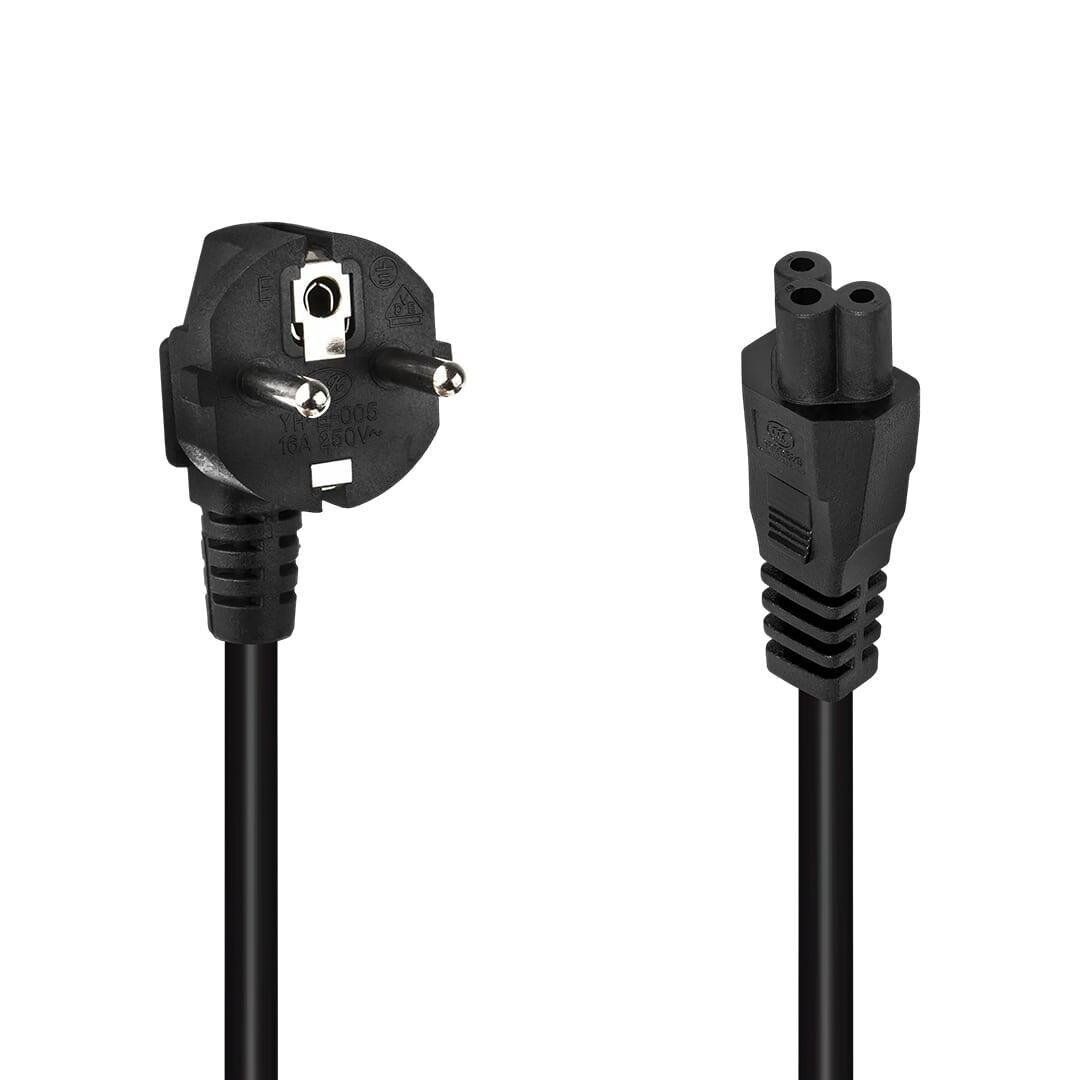 Ayt RC-901 3x0.75 Mm Siyah 1.5 Metre Notebook Laptop Power Elektirik Kablosu Yonca Kablo