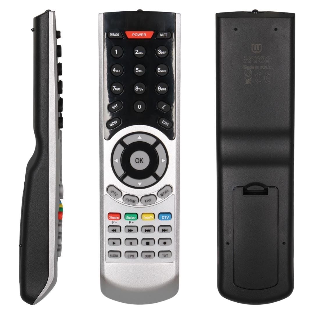 WEKO KR DREAMSTAR SMART I P TV MİNİ HD UYDU KUMANDASI (18809=13926)