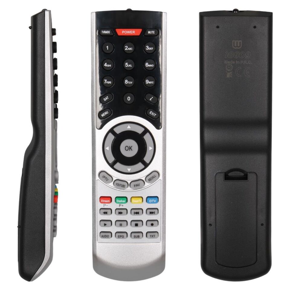 WEKO KR DREAMSTAR SMART I P TV MİNİ HD UYDU KUMANDASI (18809=13926)