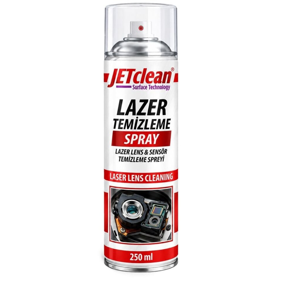 Jetclean 250ML Lazer Lens Sensör Temizleme Spreyi