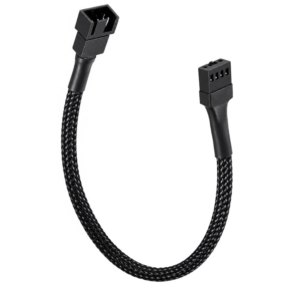 Powermaster PM-38402 25 Cm 4 Pin Pwm Erkek Dişi Fan Uzatma Kablosu