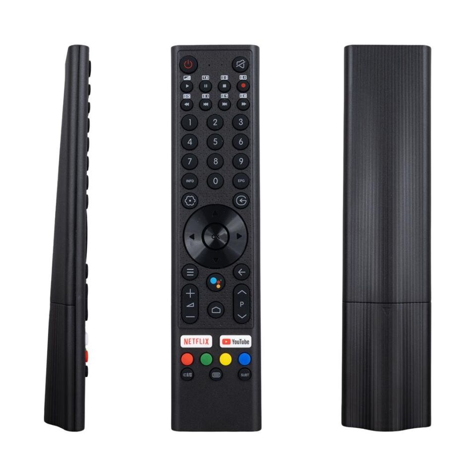 Weko Vestel Tesla Youtube Netflix Tuşlu Ses Komutlu Lcd Led TV Kumanda Uzaktan Kumanda