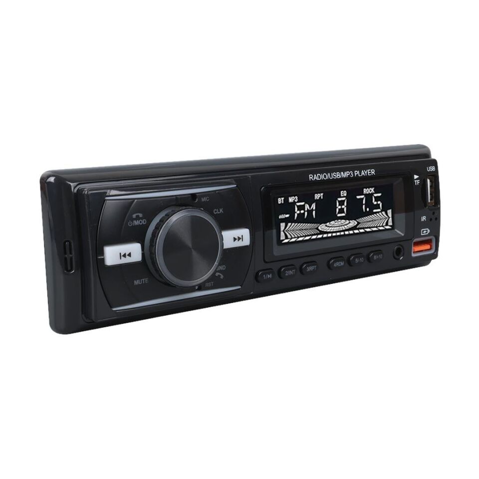 Ayt Carstar CS-920 Çift Usb Sd Hafıza Kartı Fm Radyo Aux Bluetooth Araç Teyibi Kumandalı Oto Teyp 4X60 Watt Dijital