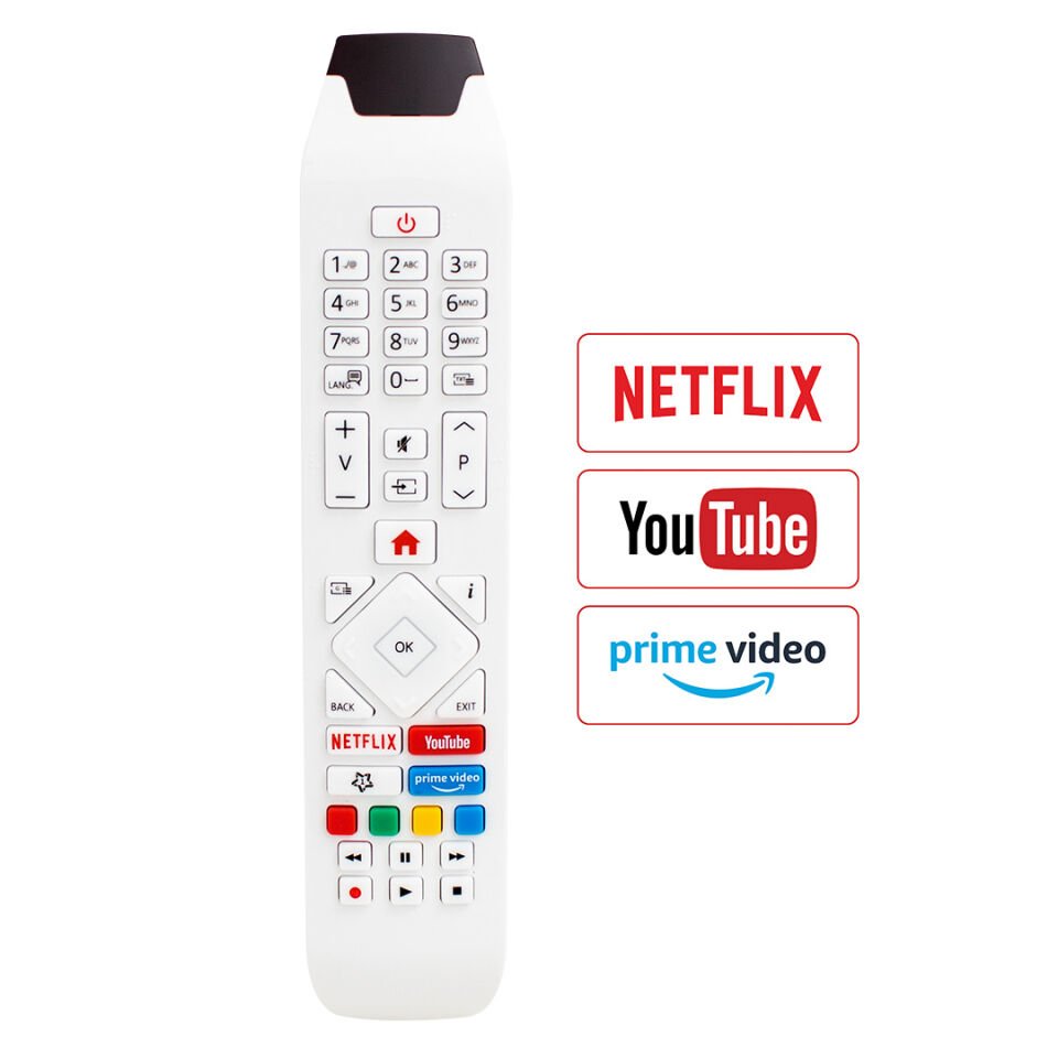 Ayt Vestel RCA343140P Uyumlu Youtube Netflix Prime Video Tuşlu Lcd Led Tv Kumanda Uzaktan Kumanda