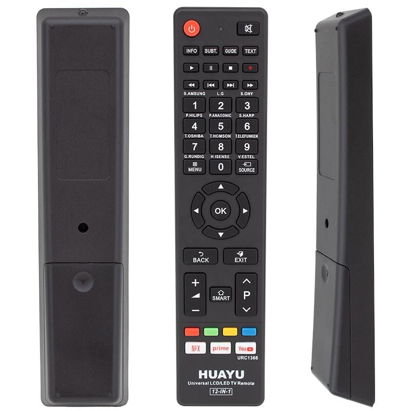 Huayu Urc1366 12 İn 1 Akıllı Kumanda Her Televizyona Uyan Akıllı Tv Kumandası Blisterli