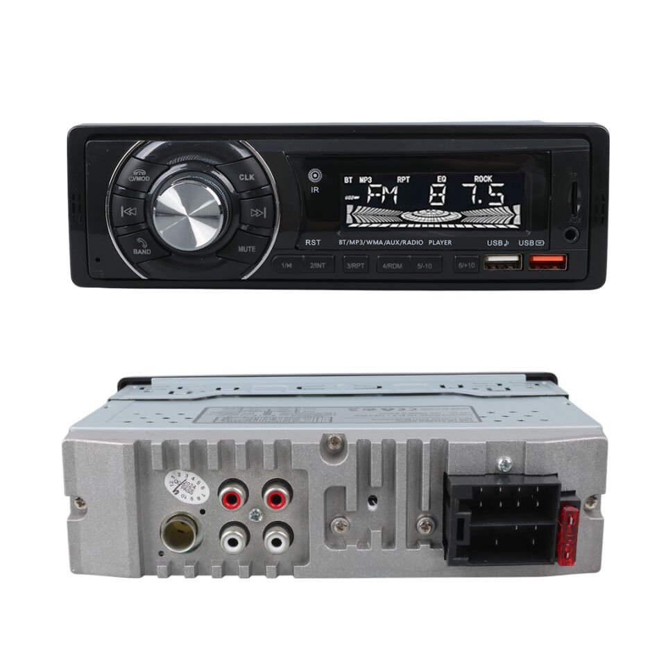 Ayt Carstar CS-950 Çift Usb Sd Hafıza Kartı Fm Radyo Aux Bluetooth Araç Teyibi Kumandalı Oto Teyp 4X60 Watt Dijital