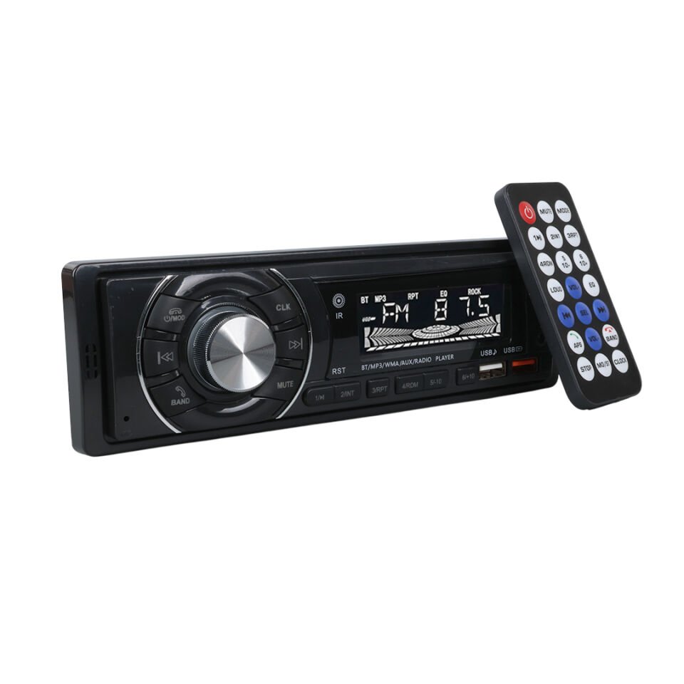 Ayt Carstar CS-950 Çift Usb Sd Hafıza Kartı Fm Radyo Aux Bluetooth Araç Teyibi Kumandalı Oto Teyp 4X60 Watt Dijital