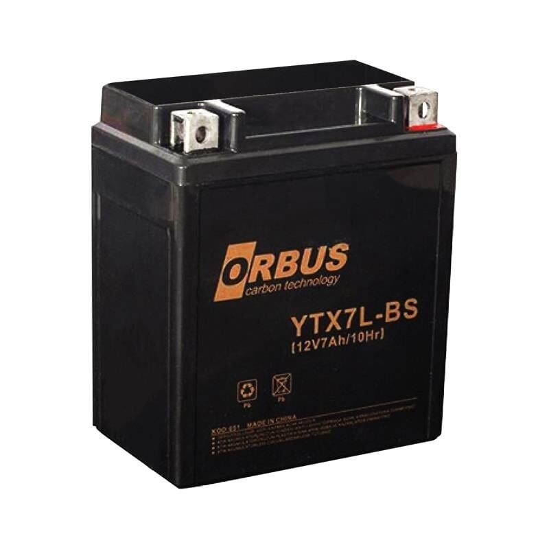 Ayt Orbus 12 Volt 7 AH Elektrikli Karbon Bisiklet Aküsü Yeni Tarihli Taze Akü 12V-7A