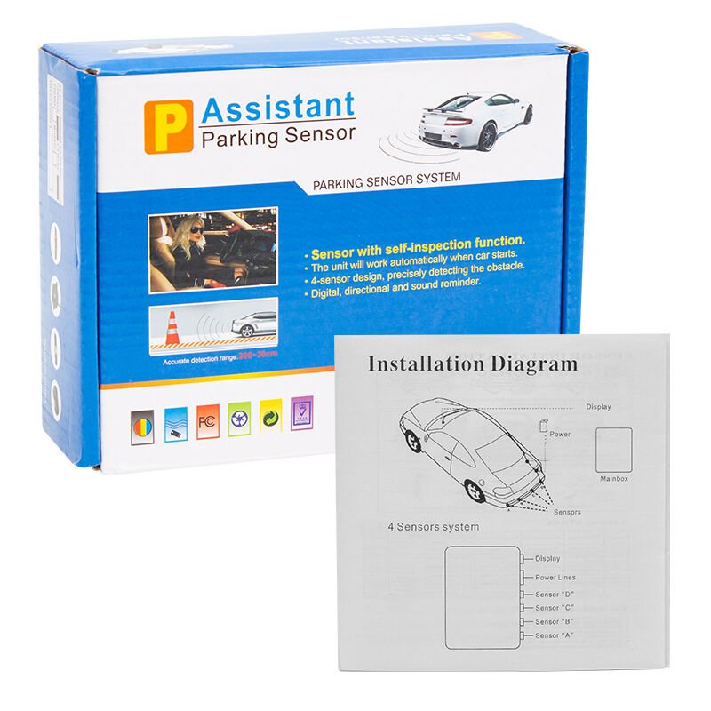 Powermaster PM-3859 Park Sensörü Ekranlı Oto Araç Arka Park Sensörü Göstergeli