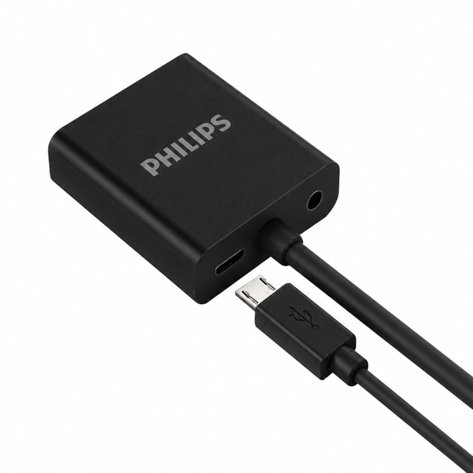 Philips SWR1620B/93 HDMI To VGA Dönüştürücü Adaptör Harici Ses Çıkışlı