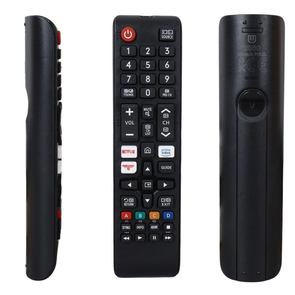 WEKO KL SAMSUNG BN59-01315B NETFLIX-PRIME VIDEO-RAKUTEN TUŞLU KISA LCD LED TV KUMANDA