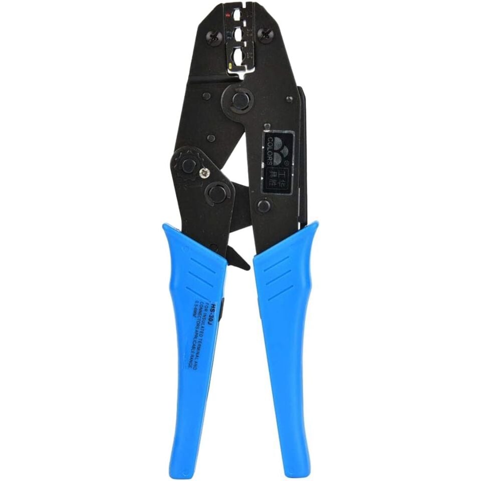 Powermaster PM-39092 0.5-6Mm2 (AWG22-10) HS-30J İzoleli Kablo Pabucu Sıkma Pensesi