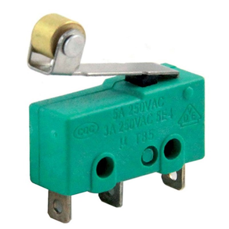 Powermaster Micro Switch Anahtar Lehim Bacak Makaralı 3 Pin 5A 250 Vac IC-168