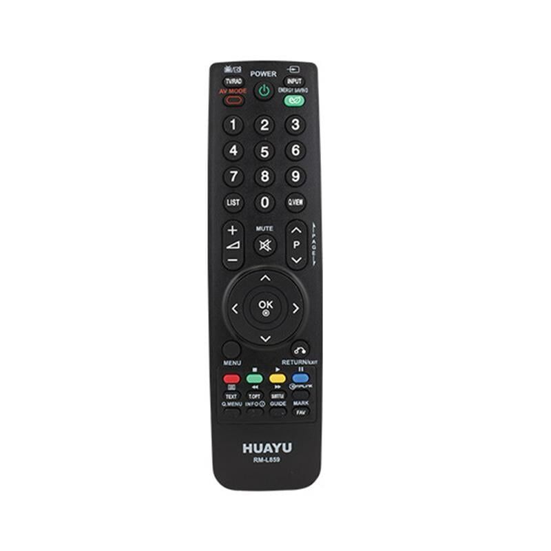 Huayu RM-L859 LG Blisterli Siyah Lcd Led TV Kumanda Tüm Lg Modellerine Uyumlu Universal
